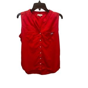 Women’s Ohio State OSU top shirt blouse Sleeveless Size Medium
